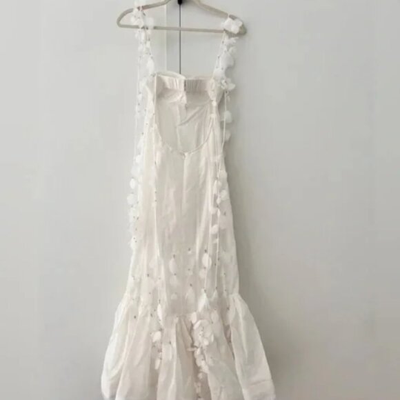 GORGEOUS white Zimmerman dress. Size 4, worn once but looks brand new - Picture 5 of 5